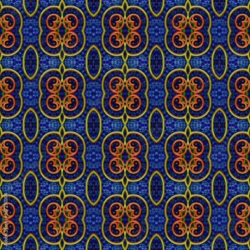 repeating patterns. Suitable for banner, brochure or cover. 