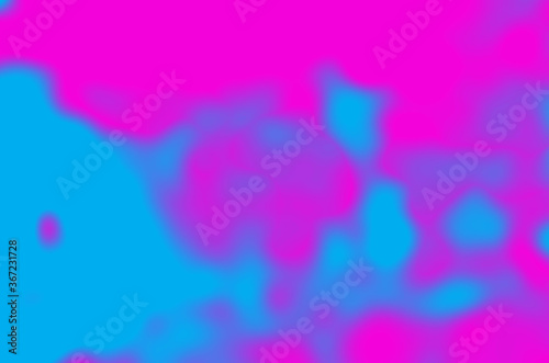 abstract bright blur pink and blue colors background for design