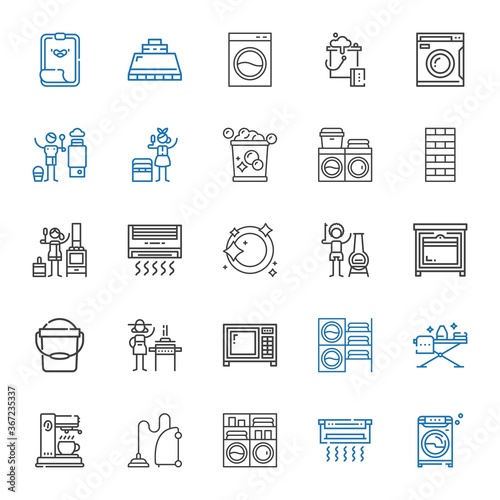 appliance icons set