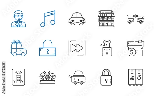 key icons set