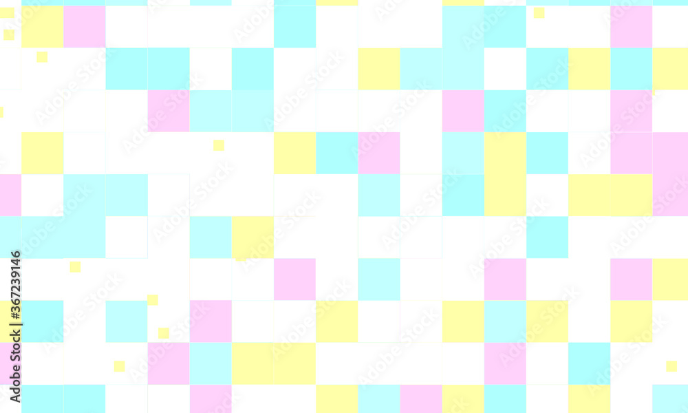 Abstract square pixel mosaic colorful background geometric seamless pattern in pastel colors. 8 bit Abstract square pixel mosaic colorful background geometric seamless pattern in pastel colors. 8 bit