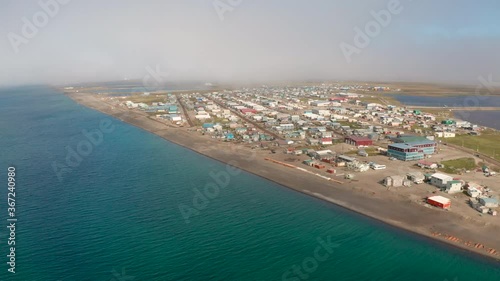 The Fog is lifting in Barrow Alaska now called Utqiagvik AK