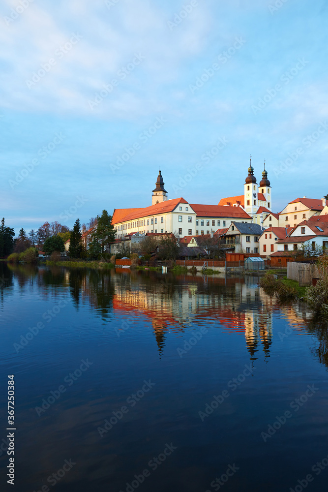 Historic Center of Cesky Krumlov, Czech.
