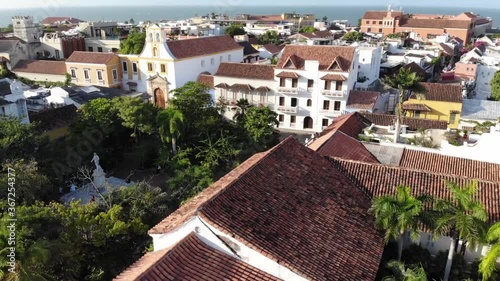 roofs of old houses