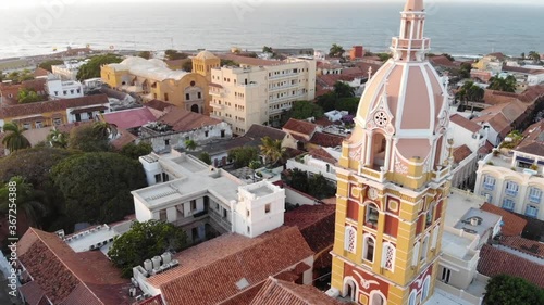 aerial view of cartagena