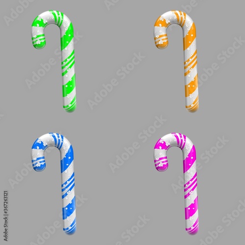  illustration of an abstract alphabet