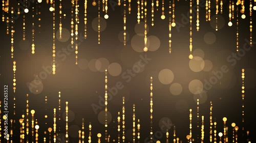 christmas lights in the evening