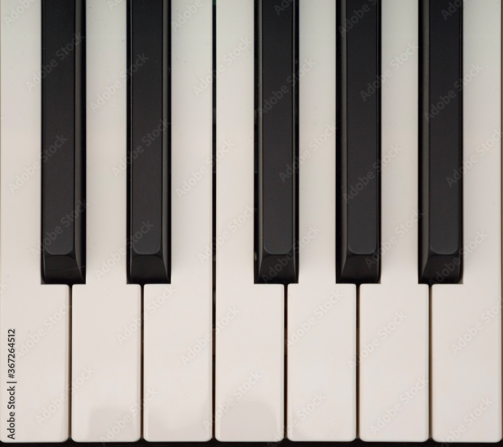 Piano Keys one full Octave Piano Keys one full Octave