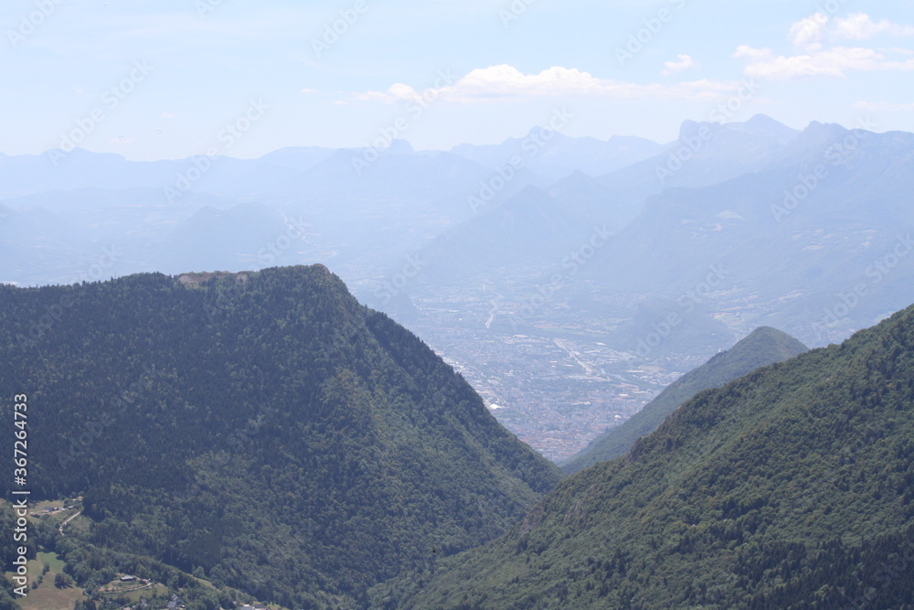 Naklejka premium The Chartreuse mountain