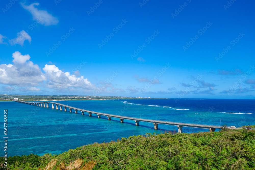 石垣島にかかる橋