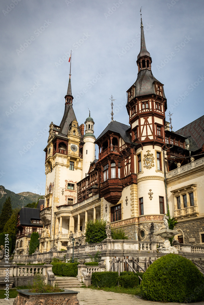 wunderschönes Schloss Peles in Rumänien
