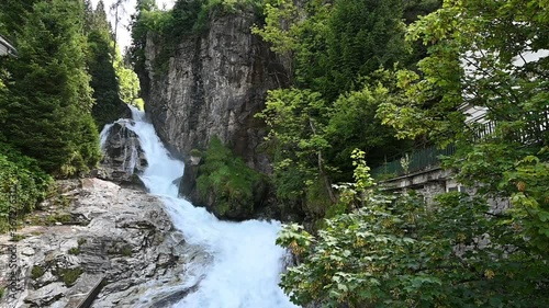 Waterfall Bad Gastein Gasteiner Ache river Austria