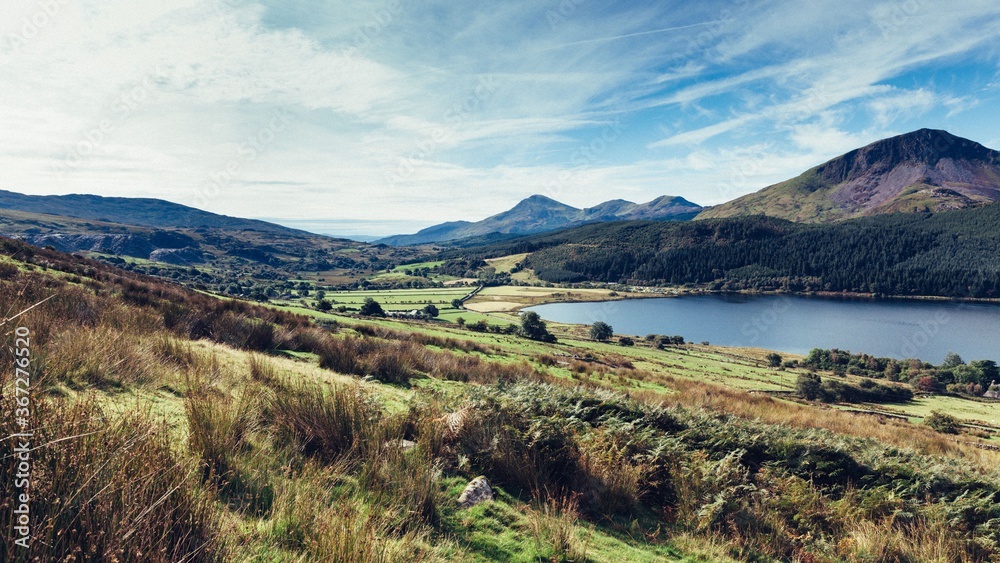 Fototapeta premium lake in the mountains