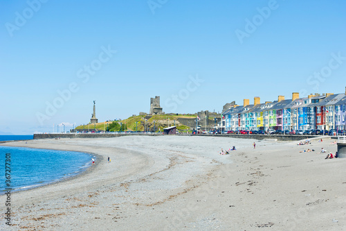 Seafront, Aberystwyth, Ceredigion, Wales photo