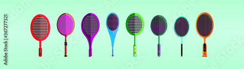 Electric mosquito swatter vector illustration