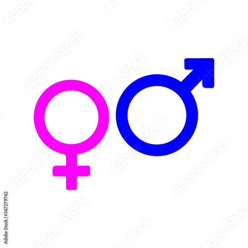 Gender icon design vector 