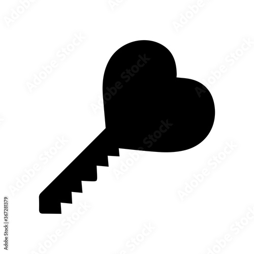 Key icon vector illustration