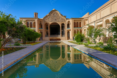 Historical house in Kashan, Iran photo