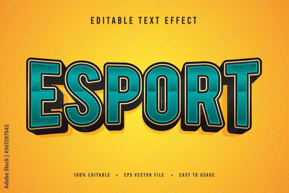 decorative esport Font and Alphabet vector decorative esport Font and Alphabet vector
