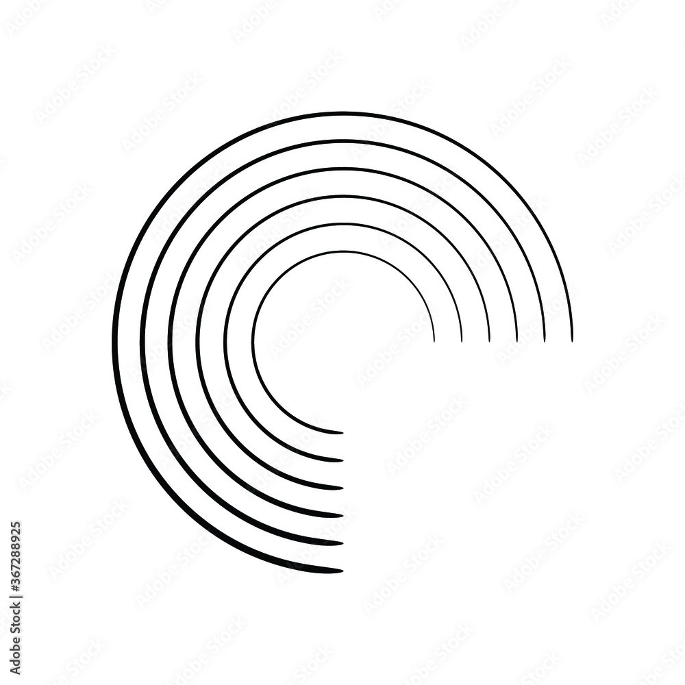 Halftone dots in circle form. round logo . vector dotted frame . design element Halftone dots in circle form. round logo . vector dotted frame . design element