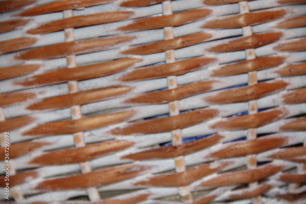 The weave of the straw. Basket.Backgrounds The weave of the straw. Basket.Backgrounds