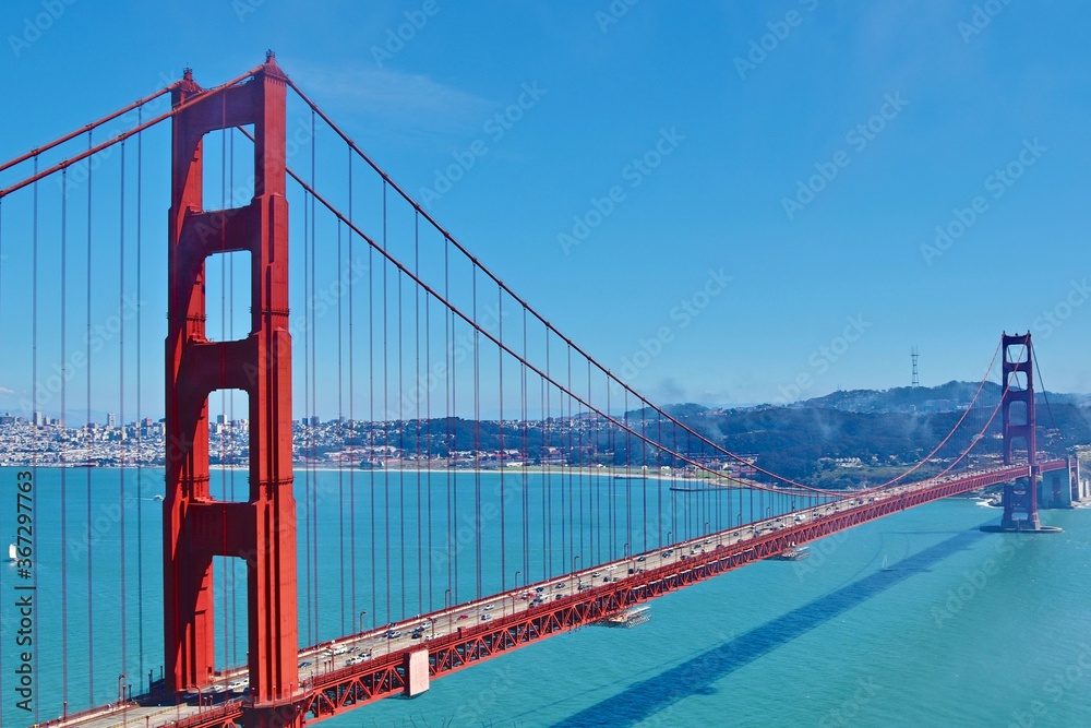 Obraz premium golden gate bridge classic shot