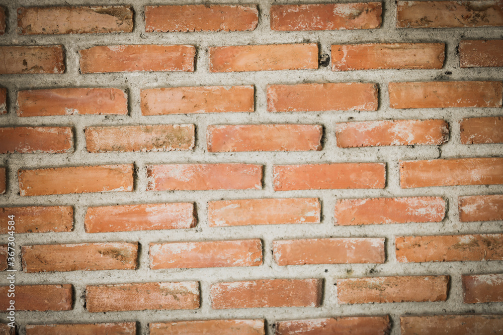 Naklejka premium Background of old vintage brick wall