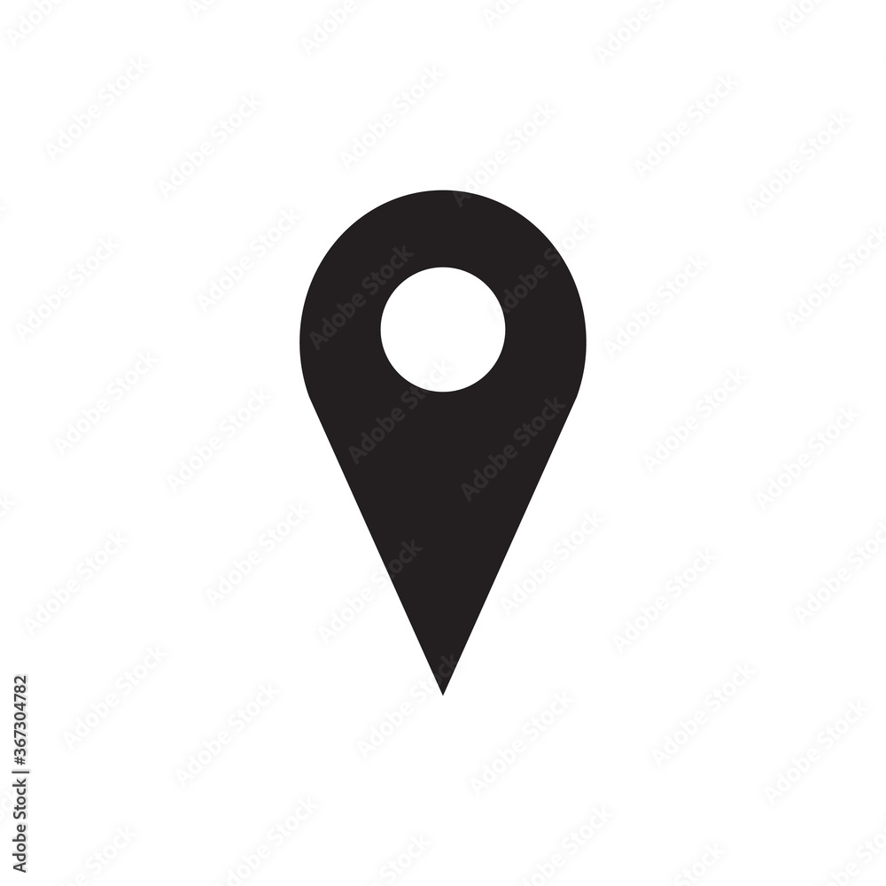 Location pin mark icon vector Location pin mark icon vector