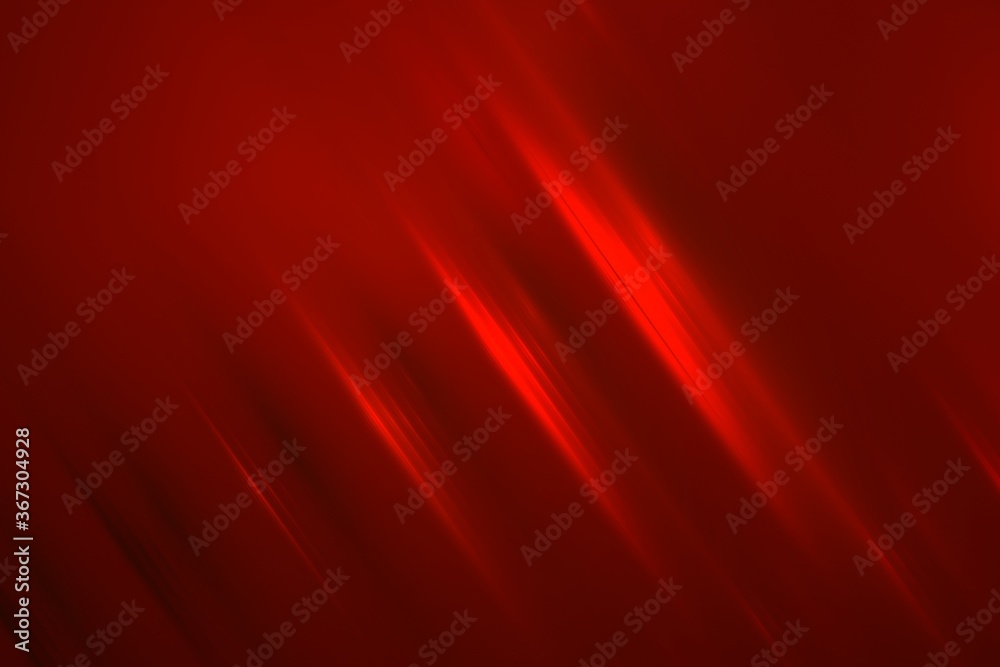 Red glowing stripes and rays, abstract background for design. Good for print or as a pattern for the design of posters, cards, invitations or websites