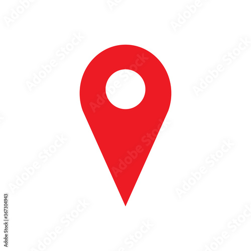 Location pin mark icon vector