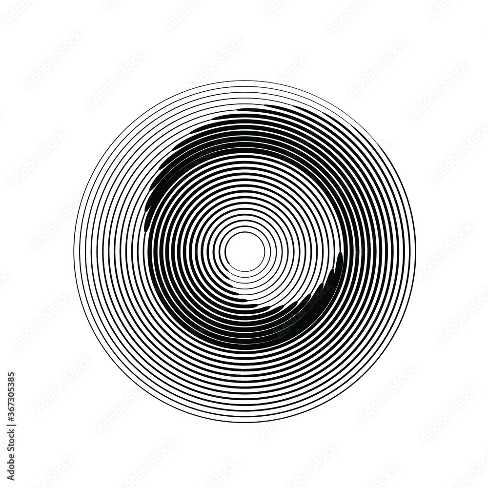 Radial speed Lines in Circle Form for comic books . Explosion background . Vector Illustration .Technology round Logo . Circular Design element . Abstract Geometric shape . Sunburst . Radial speed Lines in Circle Form for comic books . Explosion background . Vector Illustration .Technology round Logo . Circular Design element . Abstract Geometric shape . Sunburst .