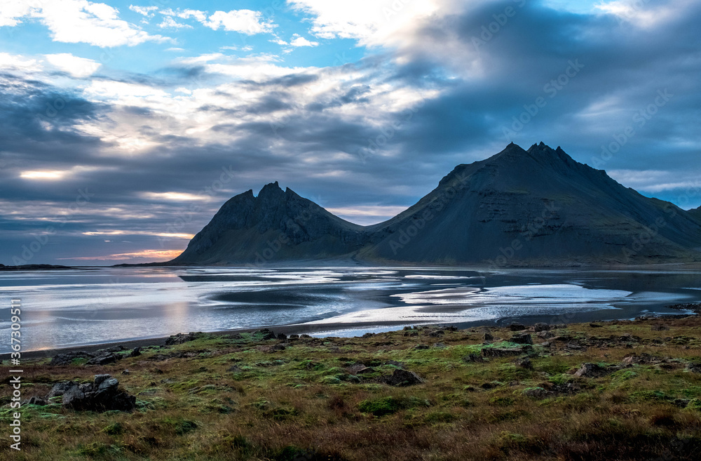 En route through Iceland, east coast En route through Iceland, east coast