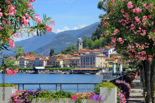 Bellagio sul lago di como, italia, bellagio village on lake of como italy 