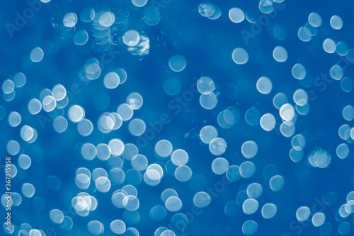 colourful bokeh on dark background
