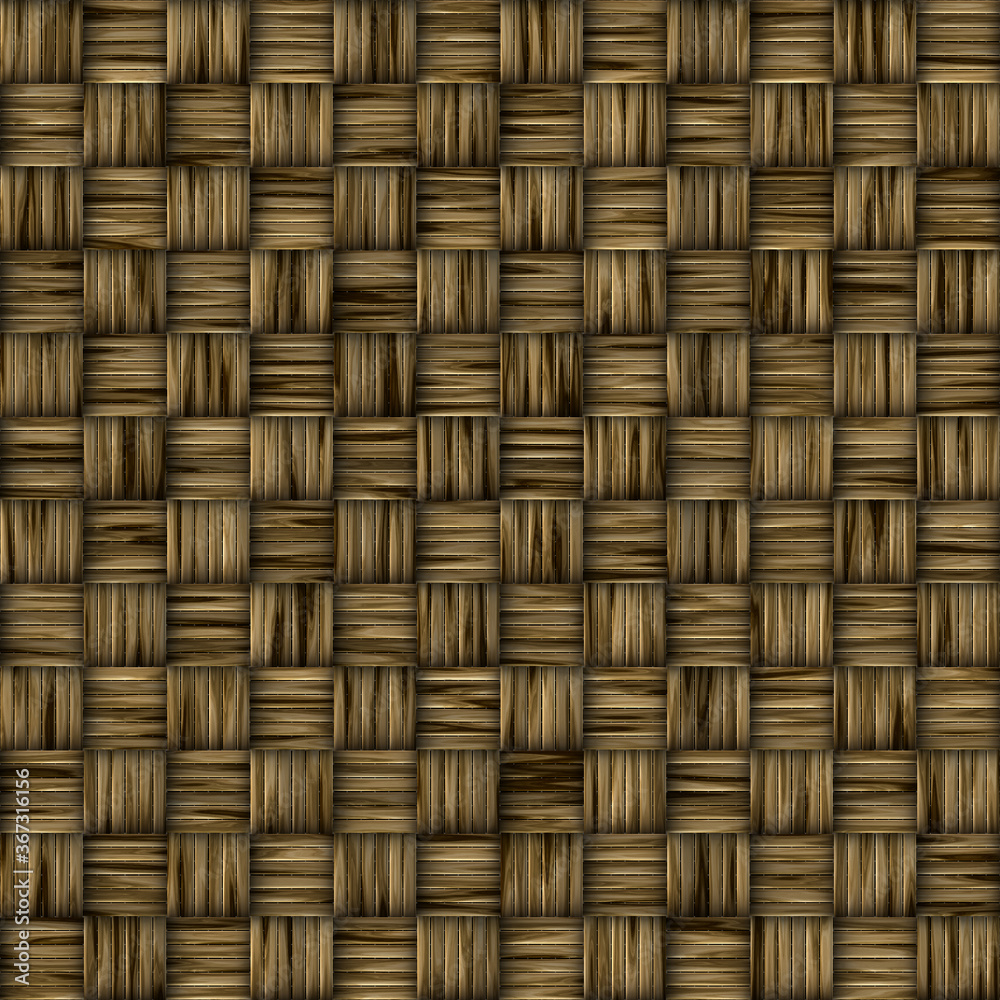 Seamless texture of wicker surface. Pattern background. Seamless texture of wicker surface. Pattern background.