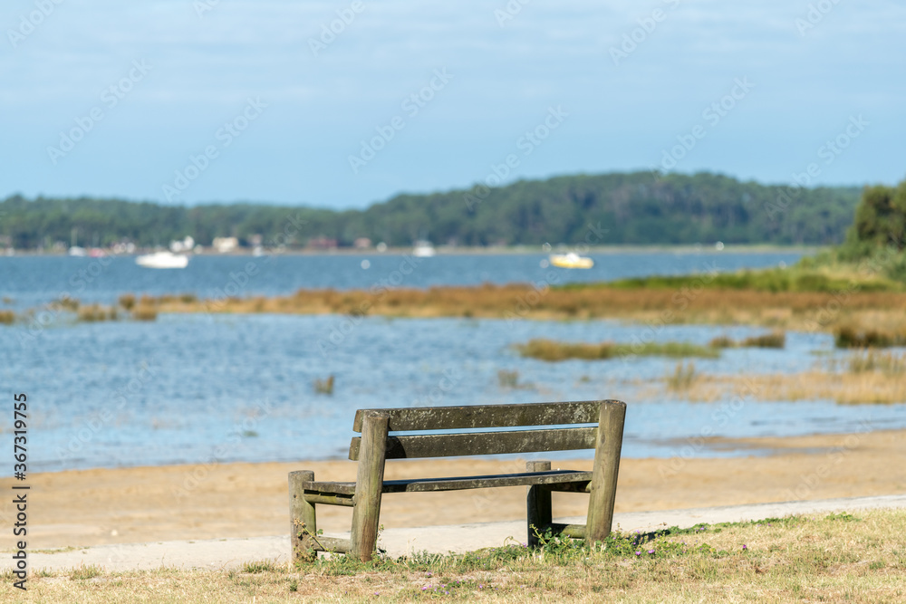 ARES (Bassin d'Arcachon, France), la plage