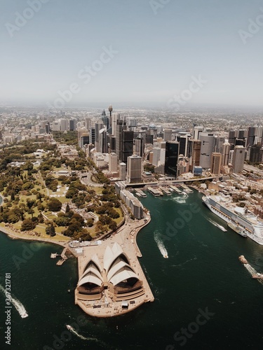 Photography Australia - The Sydney Opera House shot from above