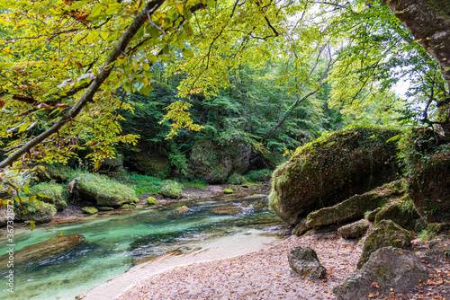 Die Erlaufschlucht in Purgstall Österreich photo