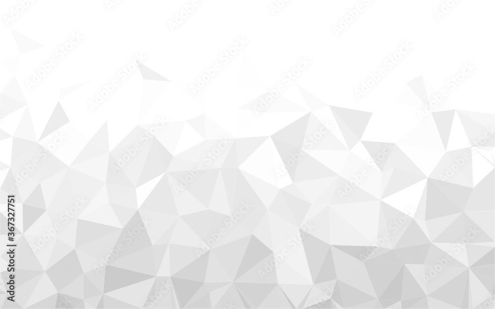 Gray polygonal mosaic background, Vector illustration, Used for presentation, website, poster, business, work.