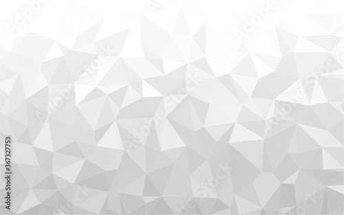 Gray polygonal mosaic background, Vector illustration, Used for presentation, website, poster, business, work.