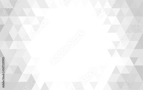 Gray polygonal mosaic background, Vector illustration, Used for presentation, information, technology, website, poster, business, work.