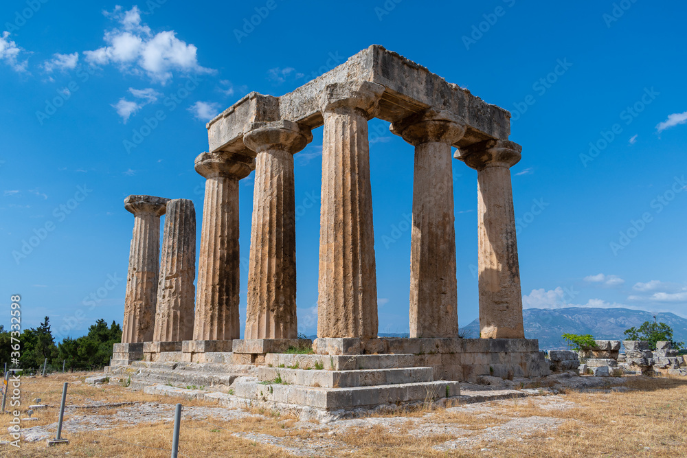 Temple of Apollo at Ancient Corinth