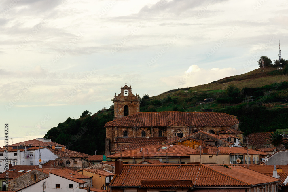 ancient church in the north of spain