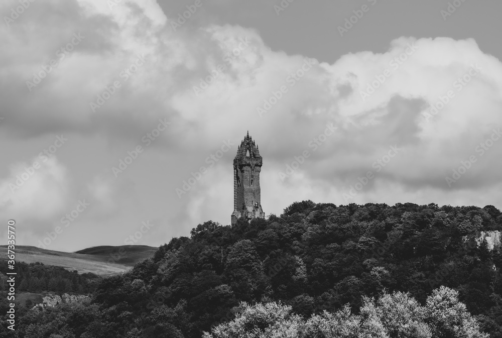 The Wallace Monument, Stirling, Scotland