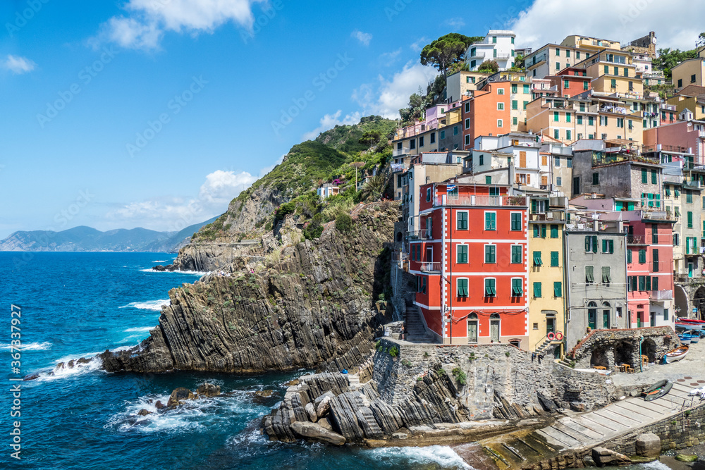 The beautiful Riomaggiore in Cinque Terre
