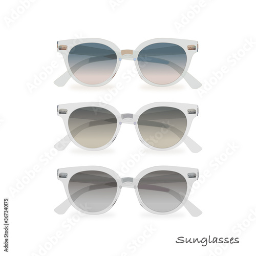 Sunglasses, circle sunglasses, fashionable sunglasses, sunglasses vector, cool sunglasses