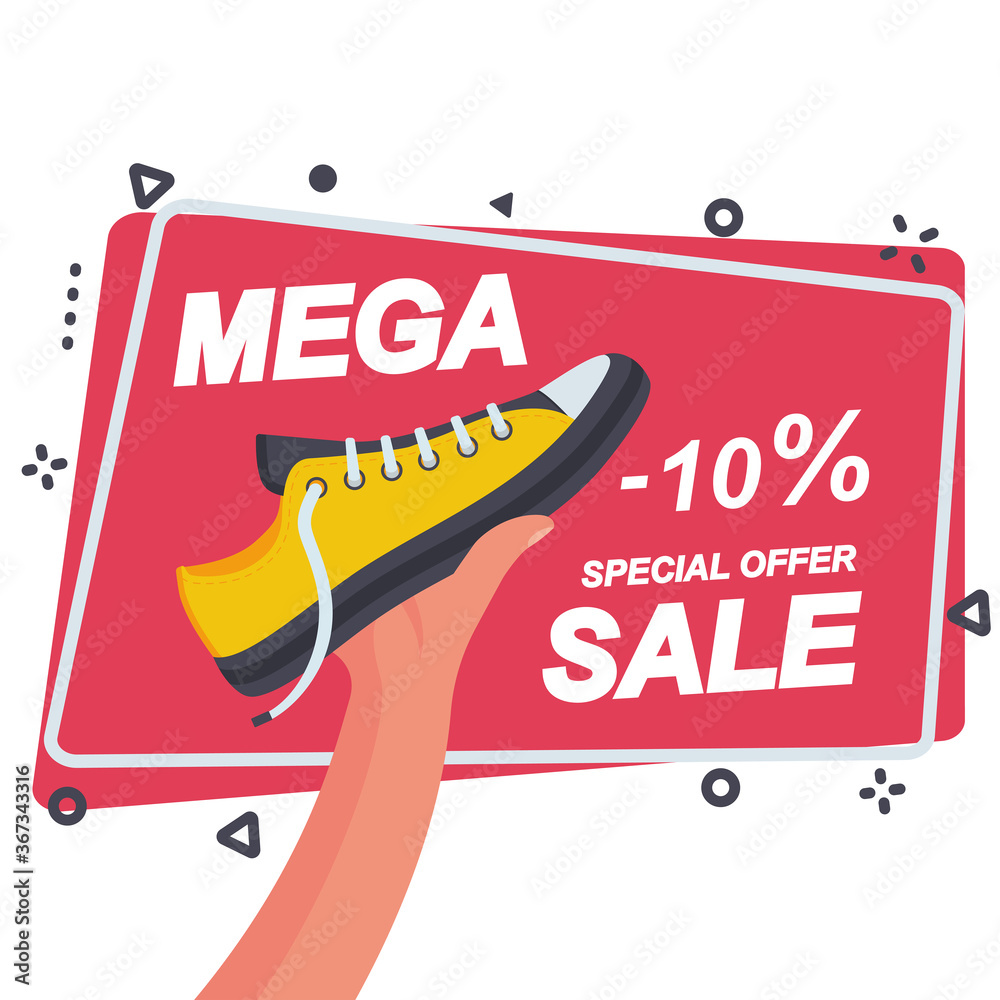 Advertising Slogans about Discounts, Sales, Shopping. Marketing Trick  Flyers. People Announce Sales Stock Vector - Illustration of price,  marketing: 200970971