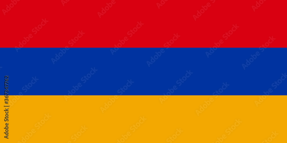 flag Armenia. Vector illustration