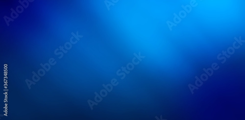 Blue abstract blurred gradient background