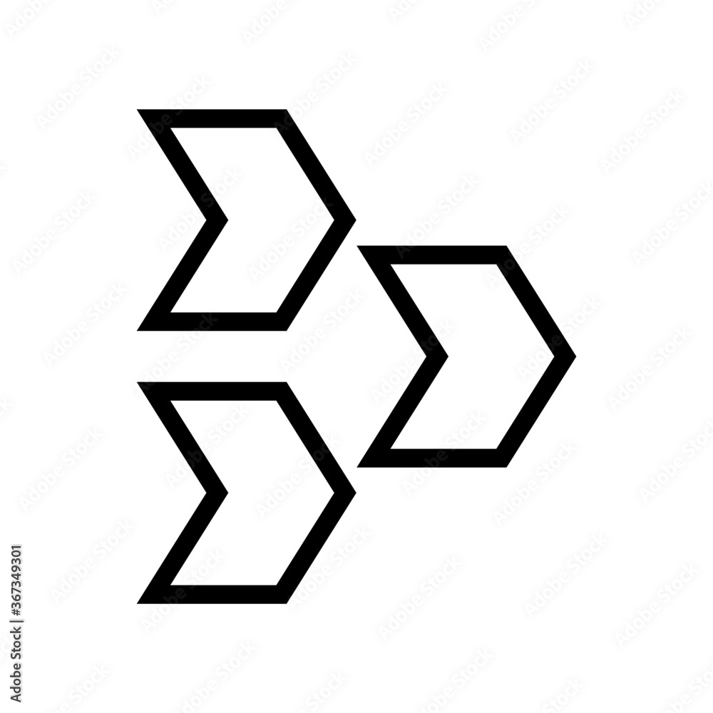 Direction arrow icon